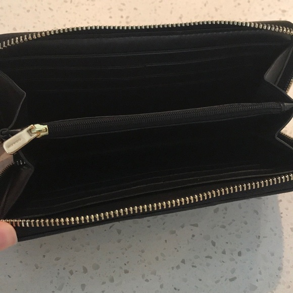 NWT Authentic Coach Signature Brown/Black Wallet - Picture 5 of 7